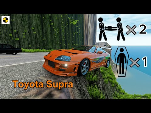 Realistic High-Speed Car Crashes in BeamNG.drive #13 | Ultra Detailed Crash Compilation
