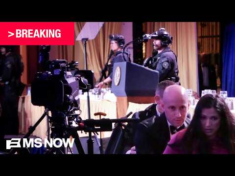 BREAKING: New video of chaos after reports of shots fired at WH Correspondents Dinner