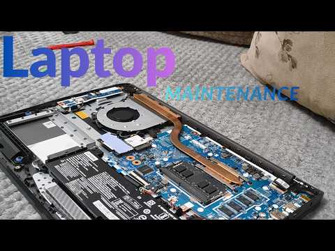Doing a MAINTENANCE to my old Laptop