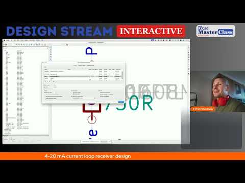 KiCad Design Stream 4 20 mA current loop receiver