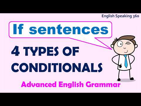IF SENTENCES 4 Kinds of Conditionals in English Useful English Grammar