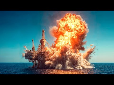 Ukrainian Sea Drones STRIKE Russian Gas Platform – And THIS Is What Happened…