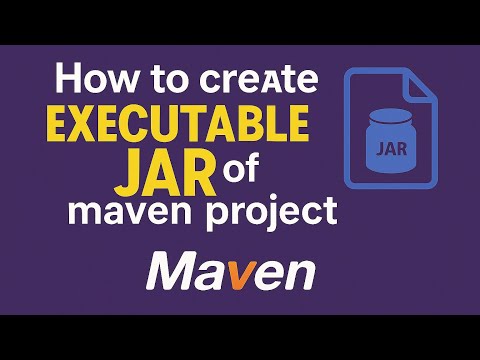 How to create Executable JAR of Maven Project | Run automation by running executable JAR file