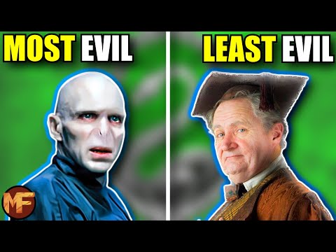 Ranking Every Slytherin From Least Evil to Most Evil (Harry Potter)