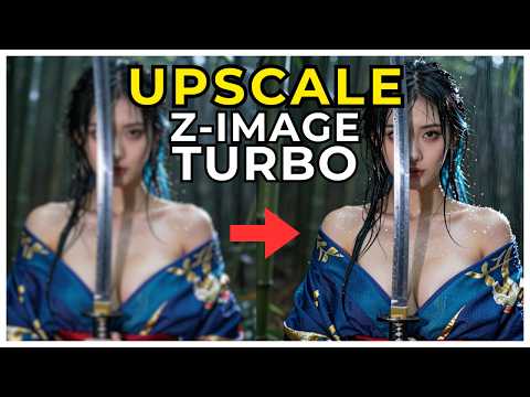 Crazy ComfyUI Upscale Workflow with Z Image Turbo (4K Results)