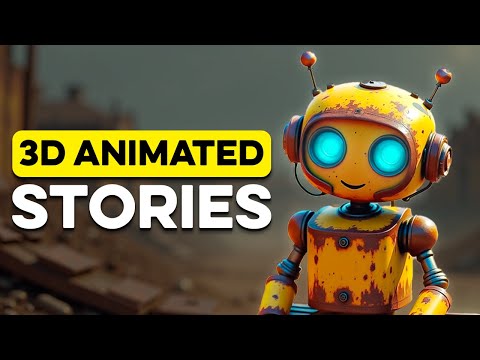 Convert Text into 3D Animated AI Stories with Consistent Characters (AI Animation Tutorial)