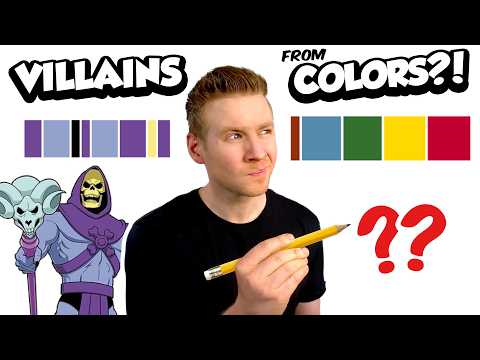 Can I Guess Villains Based ONLY on their COLORS?