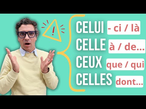 🇫🇷 LES PRONOMS DÉMONSTRATIFS ! Leçon simple et facile avec EXERCICES ✅