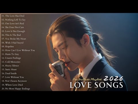 Beautiful Sad Love Songs & Nonstop Relaxing Love Songs 2026 | Slowed Pop Heartfelt Music Love Melody