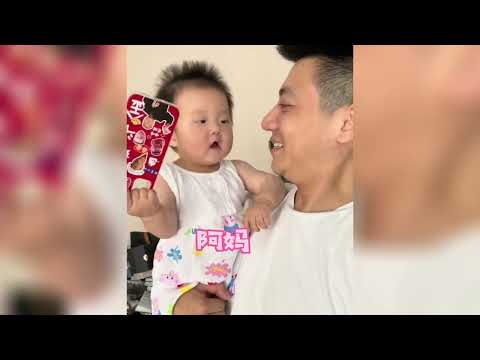 盘点宝宝第一次叫爸妈的反应,这大概就是世界上最好听的声音吧!