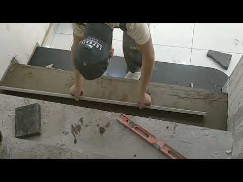 تركيب رخام الدرج من أول خطوة بالتفصيل 🇩🇿