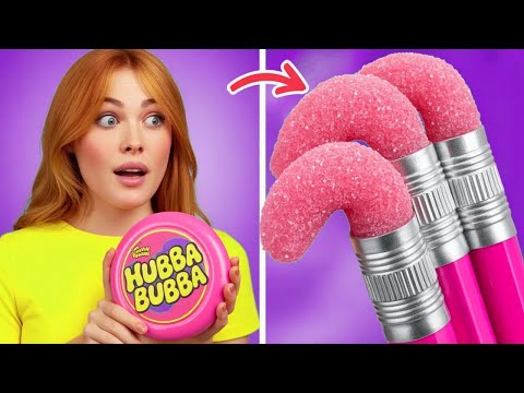 🎒GENIUS SCHOOL HACKS with Crafty Parents! ✂📚 Easy Paper & Cardboard DIY Ideas by 123 GO!