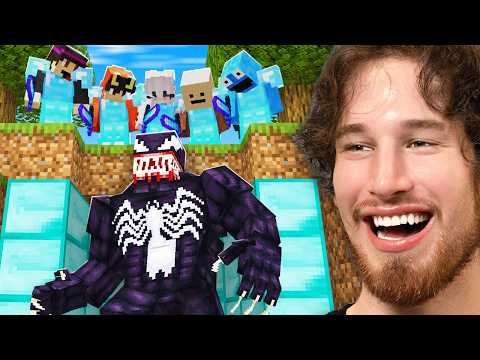 Minecraft Manhunt But I'm VENOM
