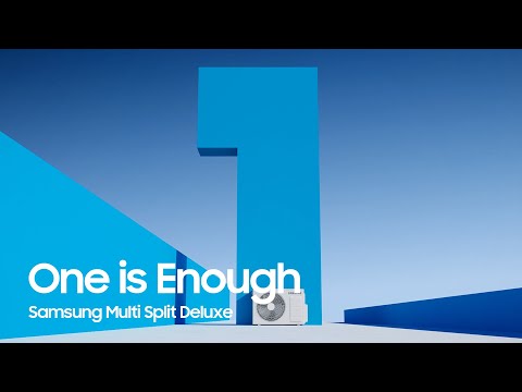 One is Enough│Samsung Deluxe Multi-Split Air Conditioner Intro