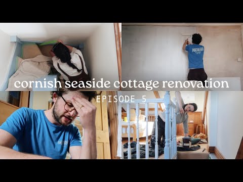 Seaside Cornish Cottage ep.5 the hard stage of a reno project