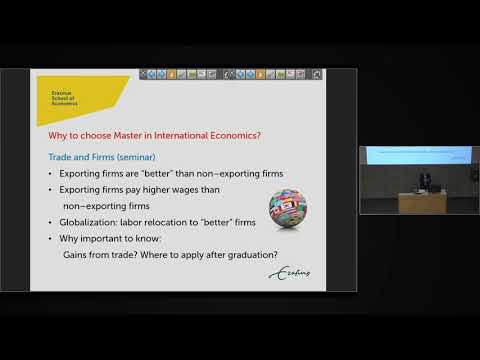 Online Information Session | Master International Economics