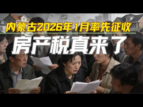 内蒙古征收房产税|非自住房|房产原值|房价下跌|土地财政彻底枯竭|财政困难无以为继|投资房将面临绝境|房产抛售潮即将来临