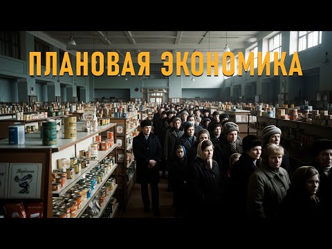 Как работала плановая экономика СССР - дефицит, очереди и пятилетки