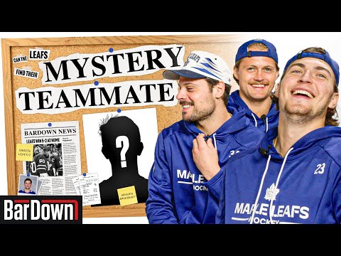 TORONTO MAPLE LEAFS GUESS THEIR MYSTERY TEAMMATES