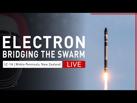 RocketLab Electron Launch from New Zealand | Bridging The Swarm