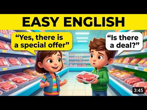 10 Easy English Conversations for Beginners | Real Life Dialogues (A1-A2)