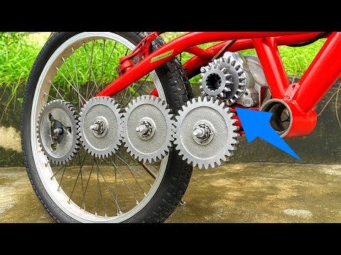 Turn your bike into a chainless electric bike with this awesome DIY idea!