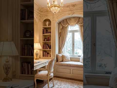 Amazing Wooden Carved Portable Village Tiny Caravan Home Concept