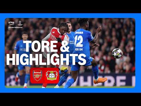 UEFA Champions League Arsenal vs Bayer 04 Leverkusen | Highlights and Goals