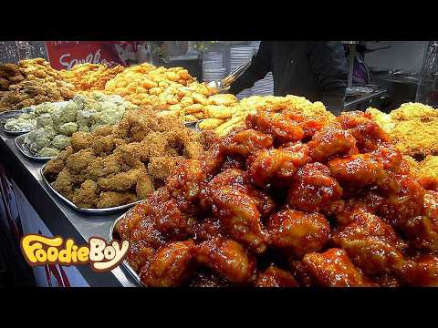 Must-Try Dishes! Korean Traditional Market Street Food Compilation