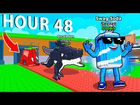 I Spent 48 Hours in STEAL A BRAINROT!