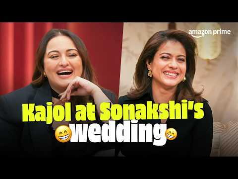 Sonakshi spills secrets from her wedding 💍 | Kajol, Twinkle Khanna | Two Much | Prime Video India