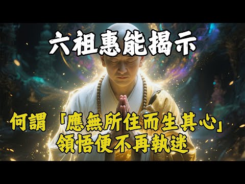 [紅塵煉心] 🔥六祖慧能揭示 何謂「應無所住而生其心」，錯解，就是墮落的開始。 #佛教