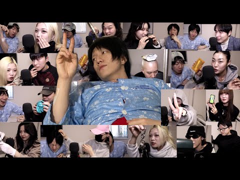 🏥 I had surgery... My friends give me 'Tingles' for me (Friends ASMR)