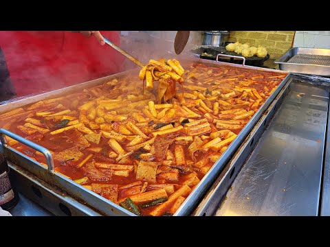 한국인의 소울푸드 떡볶이 맛집 몰아보기 Top5🔥ㅣKorea’s Best Spicy Tteokbokki Top 5🔥 - Korean Street Food