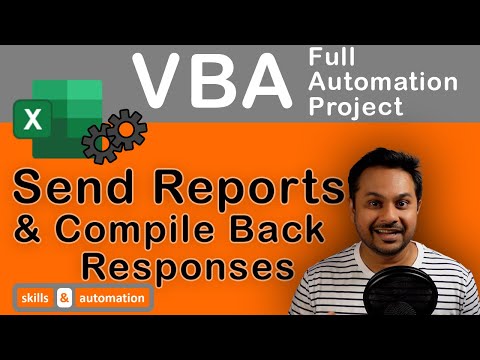 Excel VBA Automation Project | Send Reports and Reconcile Responses | 2-Step Workflow