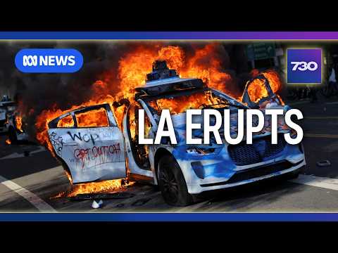 Protests escalate over Trump's immigration crackdown | 7.30