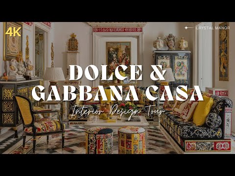 Dolce & Gabbana Casa: Bold Italian Luxury Interior Inspiration