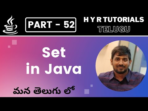 P52 - Set in Java | Collections | Core Java | Java Programming |