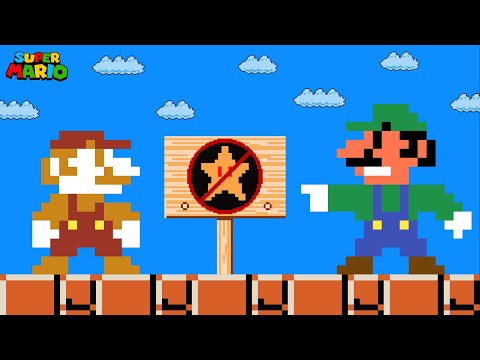 Mario and Luigi But Super Star are Forbidden here!