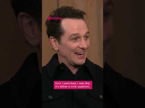 Matthew Rhys tells the funny story about his James Bond audition🍸 #shorts  #lorraine