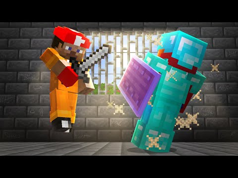 Escaping Prison on My Brother's Minecraft SMP