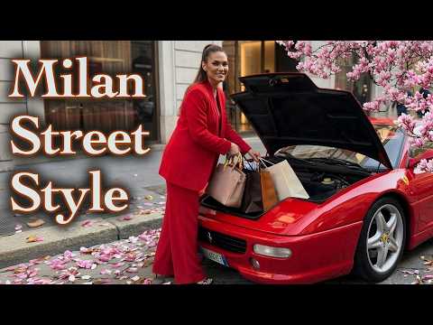 Sophisticated Milan Street Style March 2026: How Fashionistas Dress at 15°C/60°F | Fashion Vlog