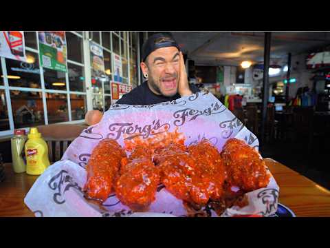 THE SPICIEST HOT WING CHALLENGE I HAVE ATTEMPTED THIS YEAR | Joel Hansen