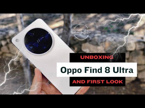 Oppo Find X8 Ultra || Unboxing and first look (including camera app)