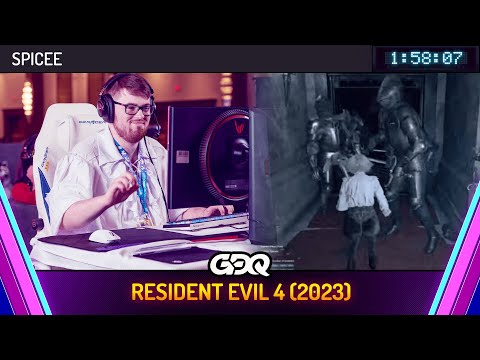 Resident Evil 4 (2023) by spicee in 1:58:07 - Awesome Games Done Quick 2024