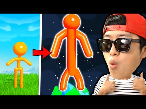 달릴수록 키가 커지는 핵병맛 똥겜의 최종 보스를 잡았더니?! _ 병맛 3종 세트