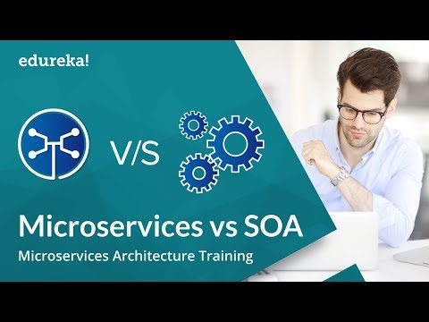 Microservices vs SOA | Microservices Tutorial for Beginners | Microservices Training | Edureka