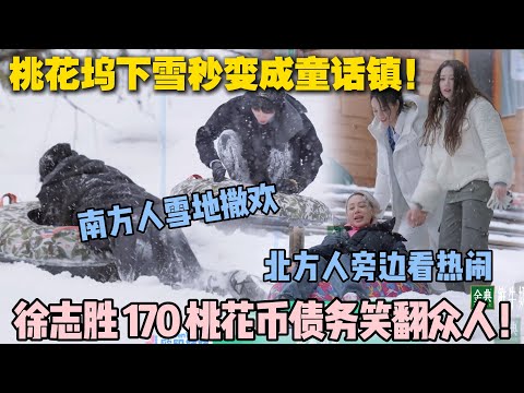 【五十公里桃花坞s5 】第3期上：桃花坞三月大雪突袭！桃花坞秒变成童话镇！下大雪是南方人最开心的事！#五十公里桃花坞s5 #仁科  #徐志胜 #孟子义 #综艺
