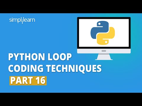 Python Loop Coding Techniques - 16 | Looping Techniques In Python | Python Tutorial | Simplilearn