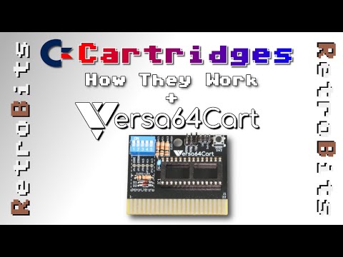 How Commodore 64 cartridges work + Versa64Cart build